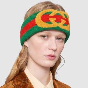 Gucci web lock headband
